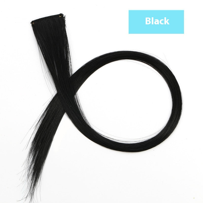 Colorful Hair Weave Extension Set - Multiple Shades, Non-Mainstream Style