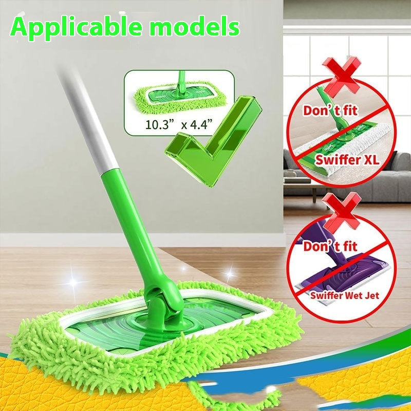 Microfiber Mop Replacement Pad - Multiple Colors Home Cleaning Accessory