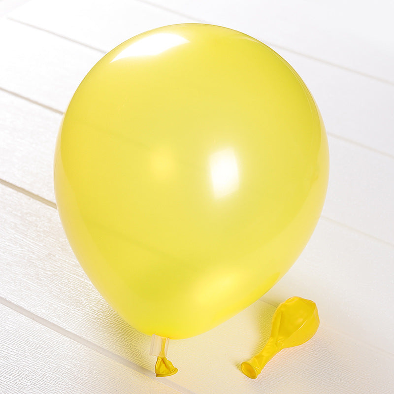 Assorted Latex Balloons for Wedding and Party Decorations - 100PCS