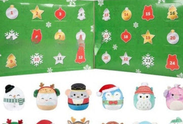 Children's Christmas Calendar Toy with Holiday Box - Kids Educational Play