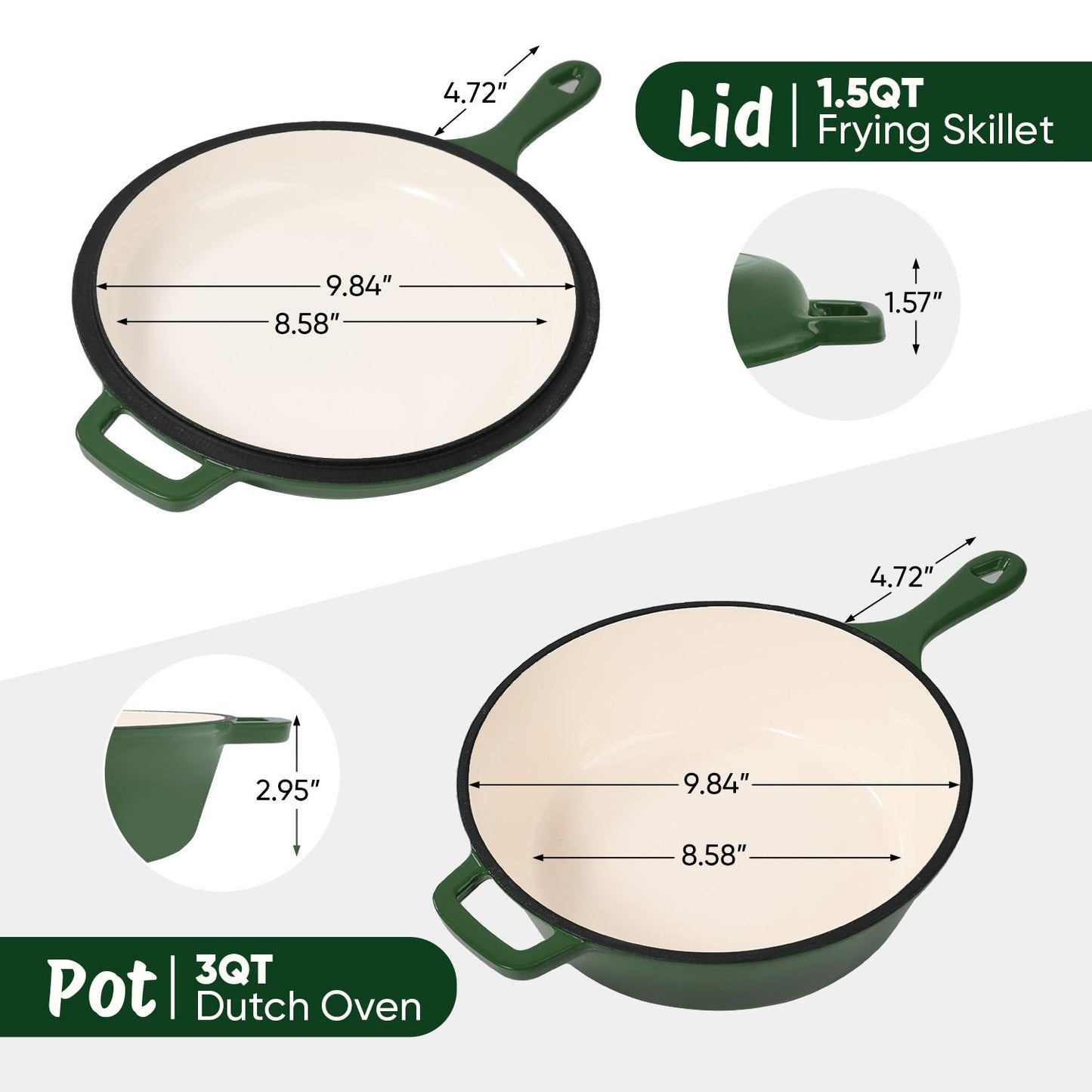 A Cast-iron Soup Pot With Lid Safe, Reliable, And Designed To