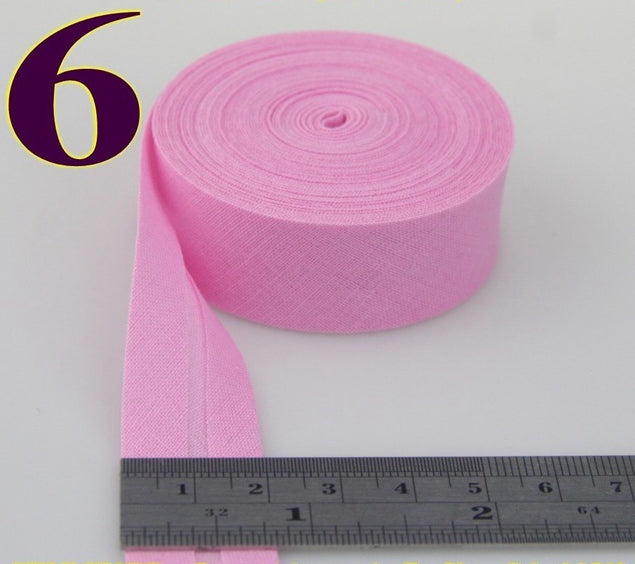 Hand-Patched Cotton Bias Tape for Sewing & Crafting - 20mm Wide