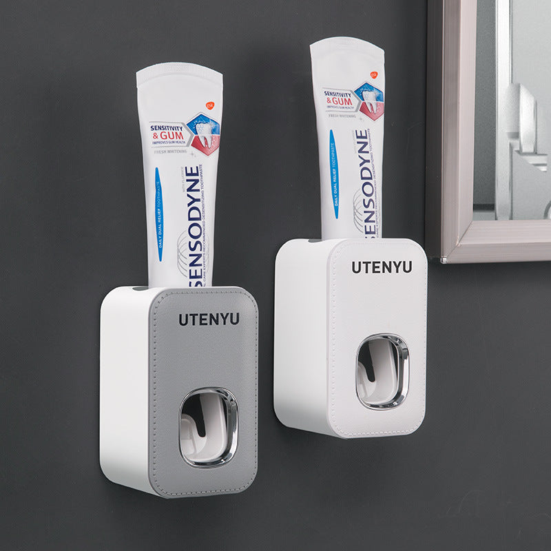 Wall Mounted Automatic Toothpaste Dispenser - No Punch Installation