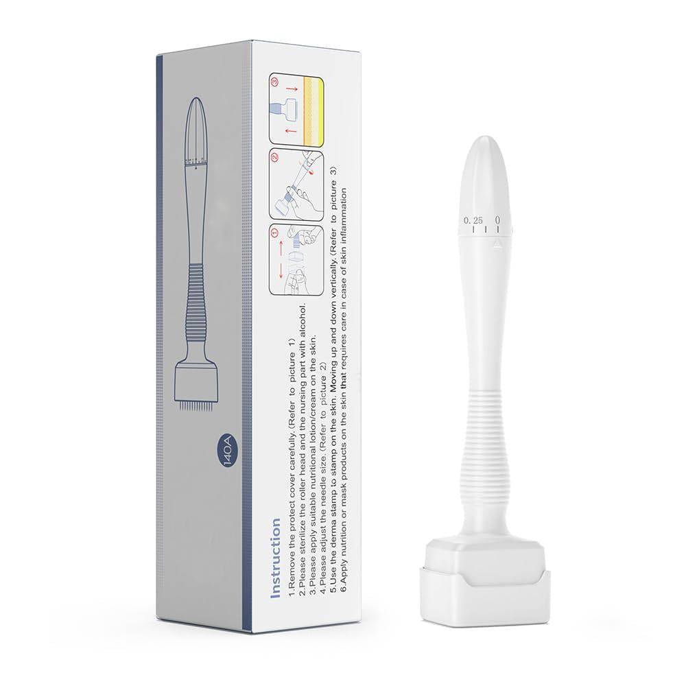 0.25mm Titanium Derma Roller Stamp - Professional Microneedle Skin Care Tool