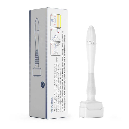 0.25mm Titanium Derma Roller Stamp - Professional Microneedle Skin Care Tool