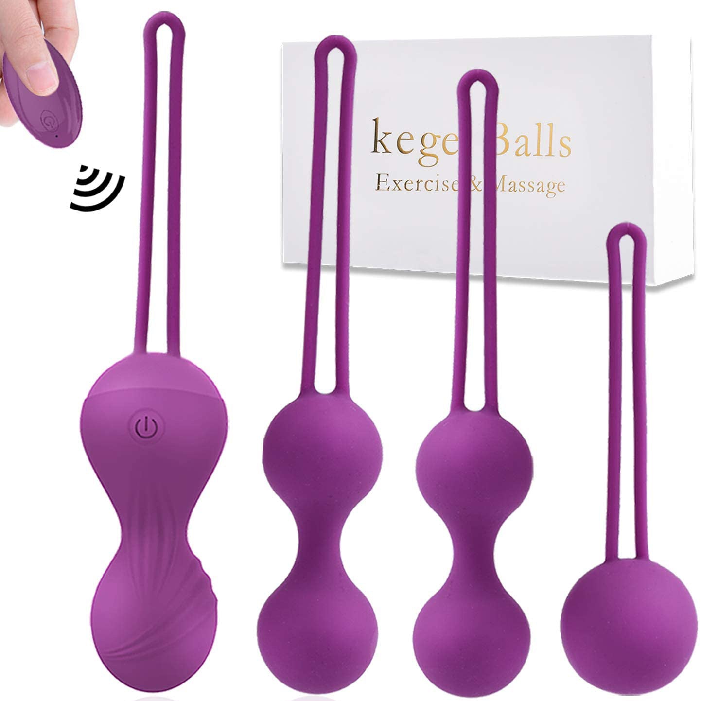 Female Vaginal Exercise Dumbbells Set for Pelvic Floor Muscle Strengthening