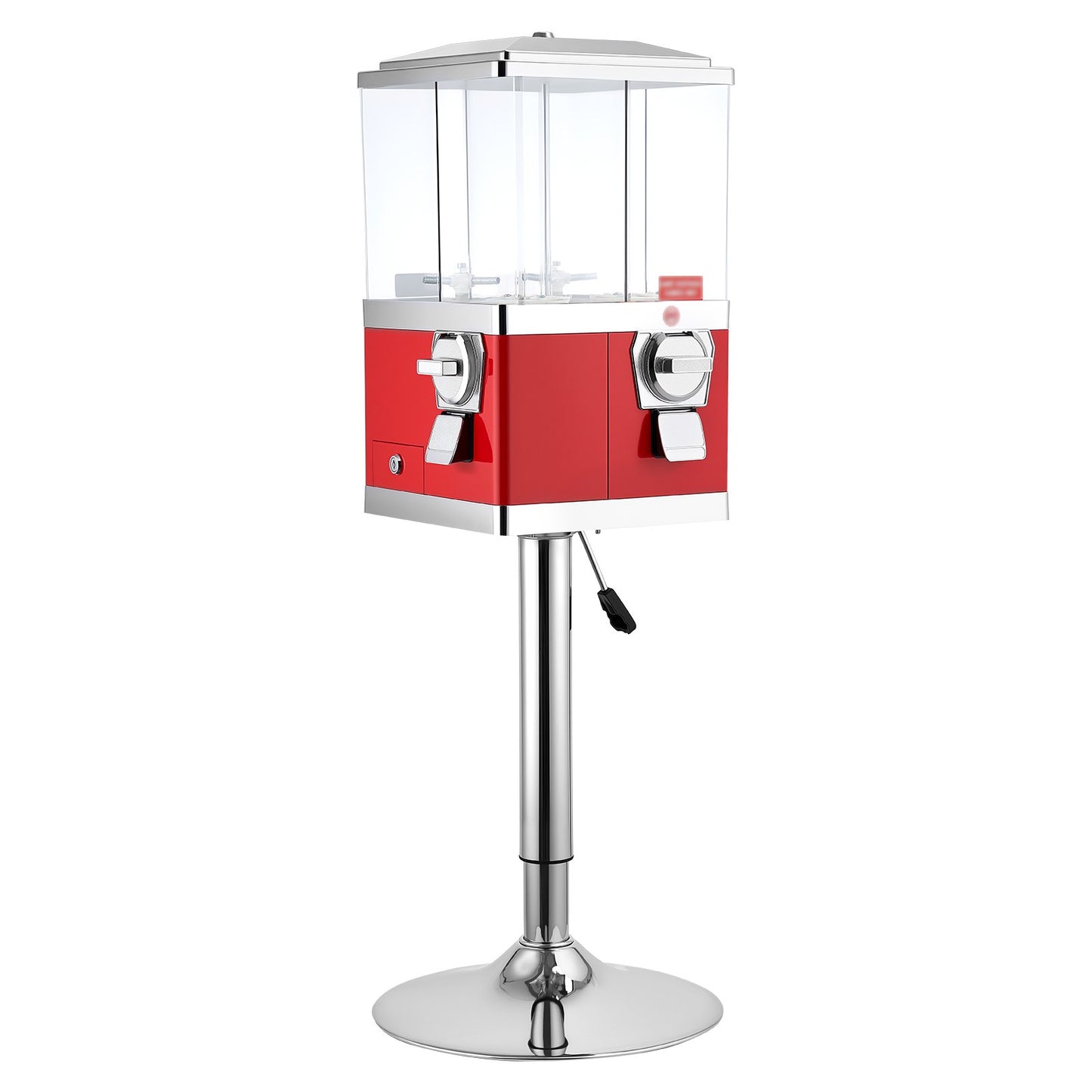 Vintage Candy Vending Machine with Stand - 4 Compartments, Adjustable Height
