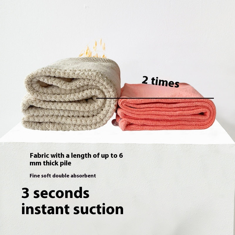 Coral Fleece Quick-Drying Hair Towel Cap Bath Hair Drying Wrap
