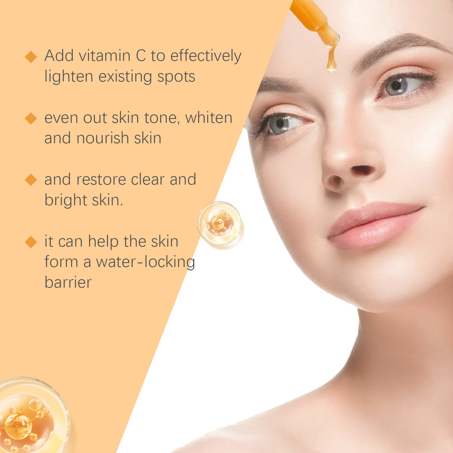 Vitamin C Facial Serum - Brightening Hydrating & Anti-Aging Skin Care