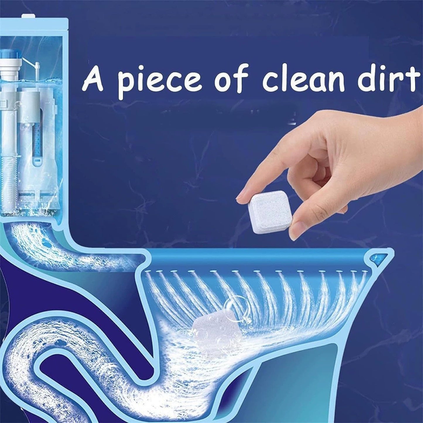 Deep Cleaning Urine Stain & Odor Remover for Toilet - 12pcs
