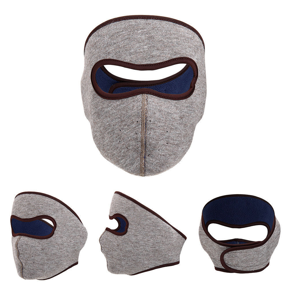 Velvet Breathable Riding Facial Mask