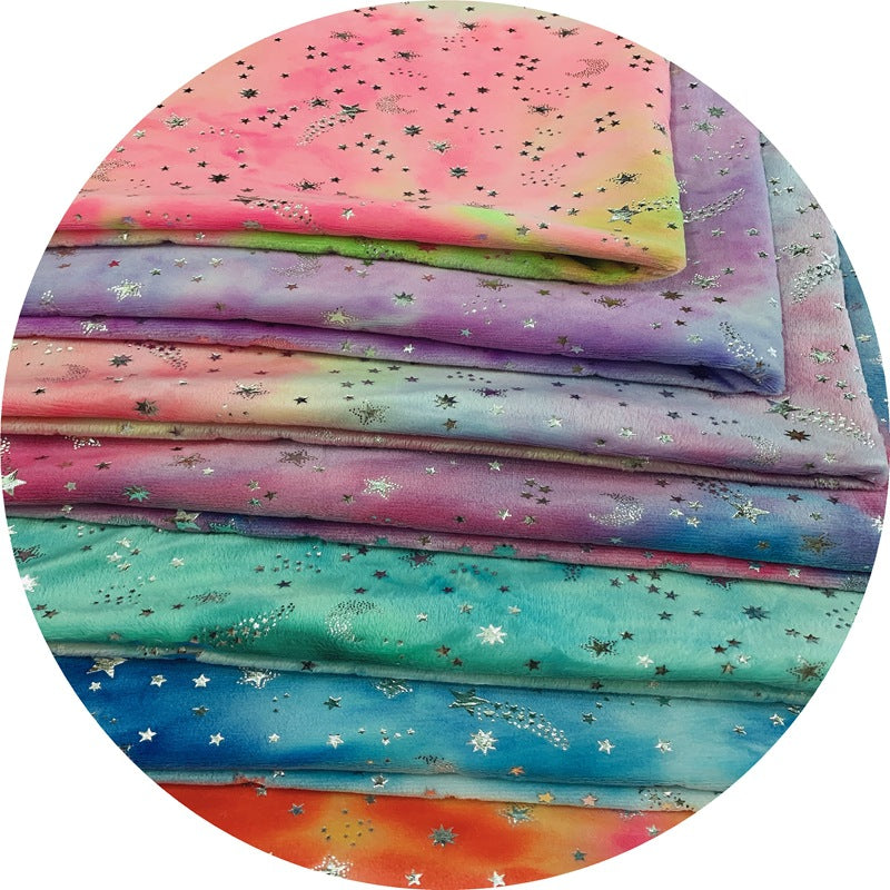 Soft Plush Pillow Cover for Bedding & Home Decor - Moon & Stars Design