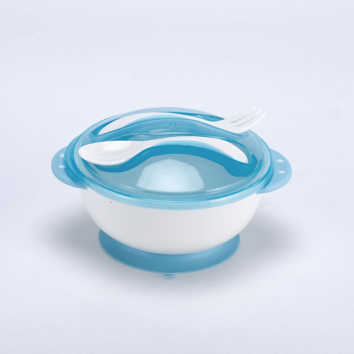 Baby Suction Bowl Set with Utensils - Toddler Feeding Tableware, Food-Grade & Safe