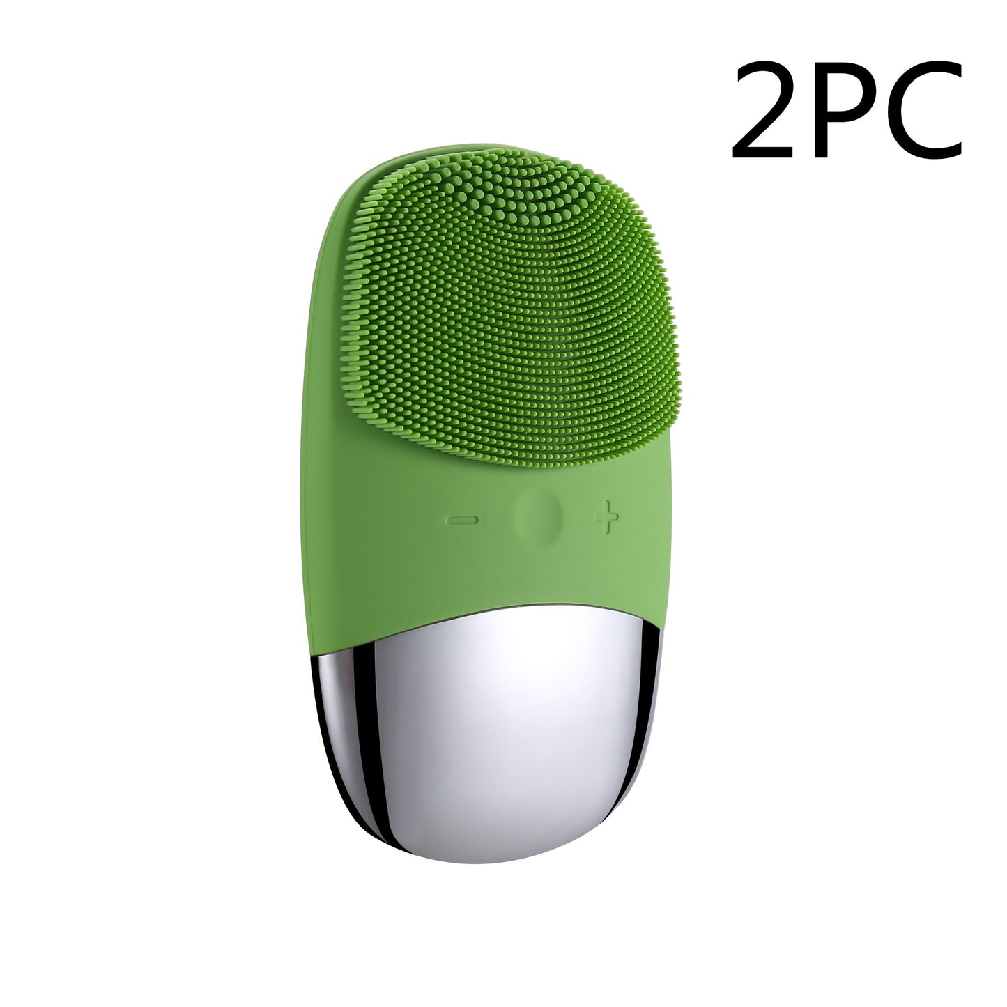 Mini Sonic Silicone Electric Facial Cleansing Brush - Waterproof Skin Massager