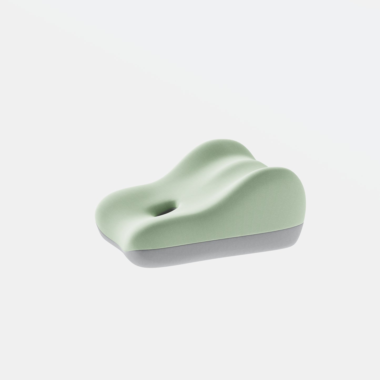 Ergonomic Memory Foam Sex Pillow for Couples - Green