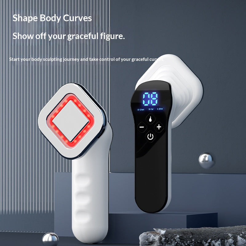 Massage Body Shaper with 5 Gears - Black and White