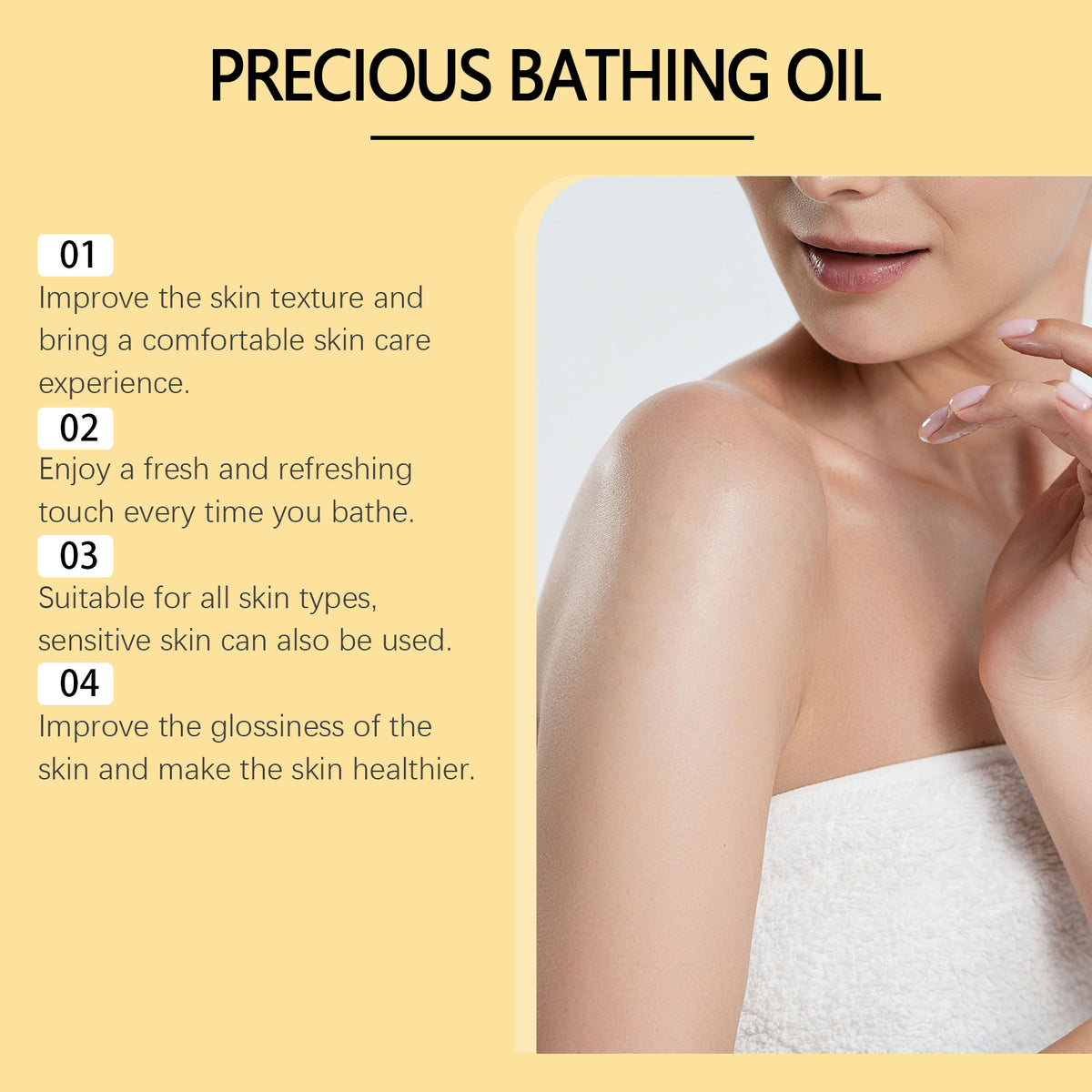 Moisturizing Body Oil with Nourishing Ingredients - 120ML