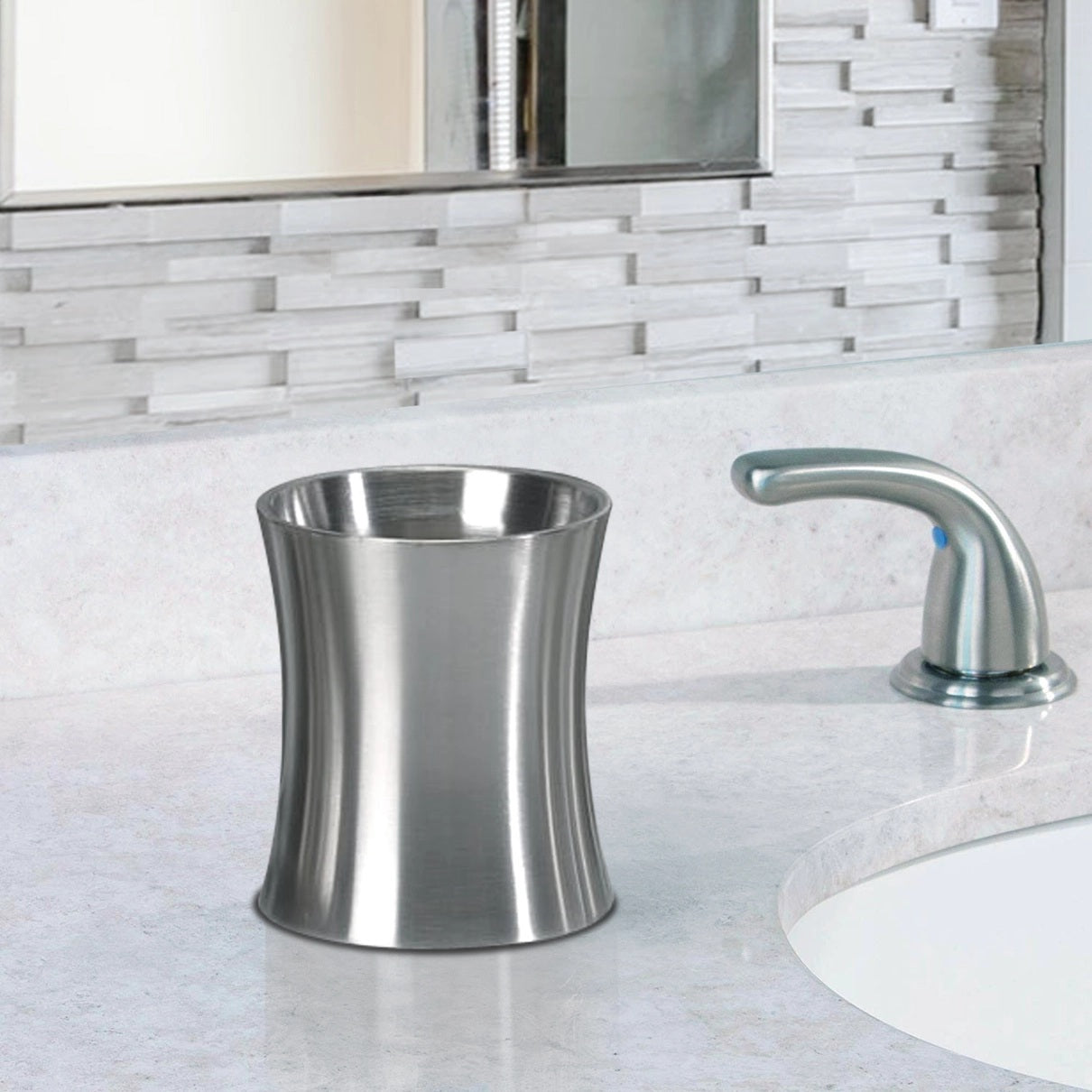 Stainless Steel Tumbler Cup Decorative Rinse Cup,Drinking