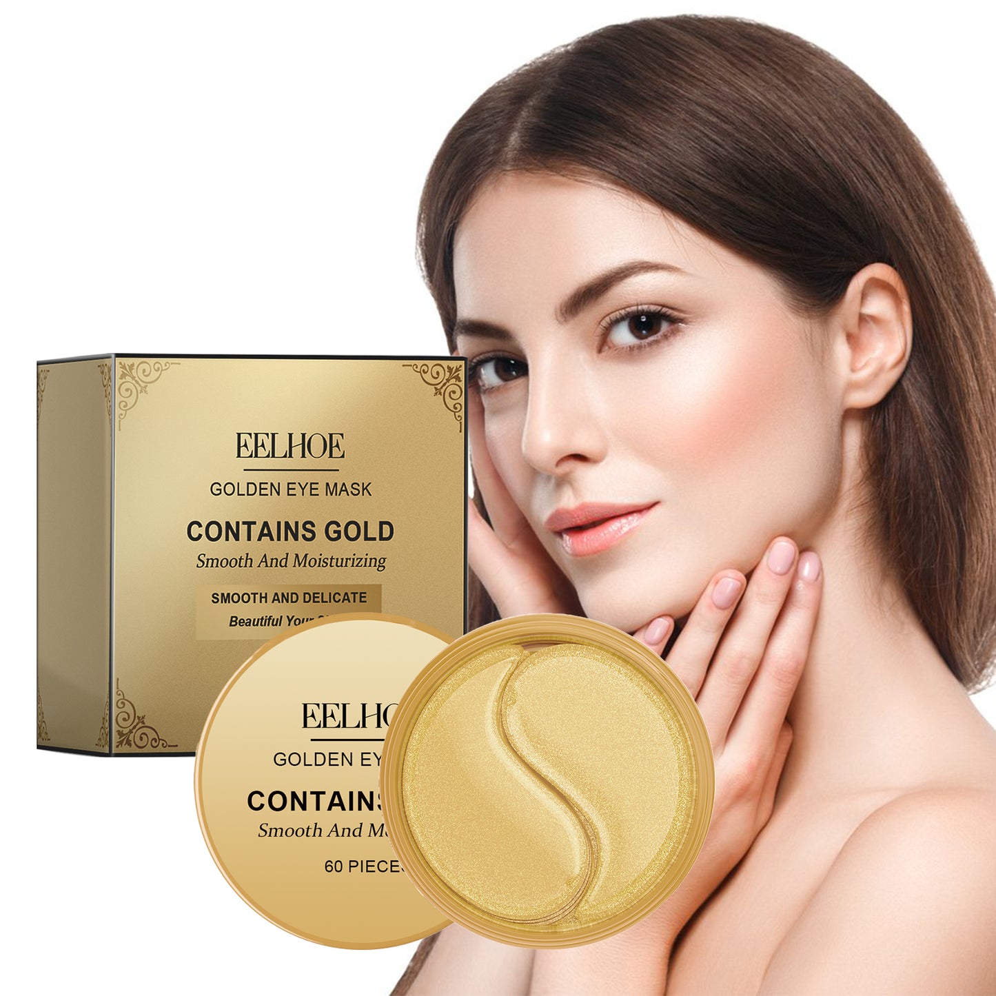 Firming Eye Mask for Dark Circles & Fine Lines - 60 Count