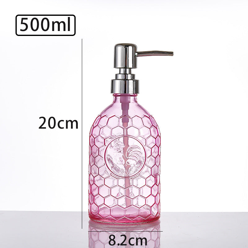 Color Relief Hand Sanitizer 500ml Glass Bottle - Multiple Colors