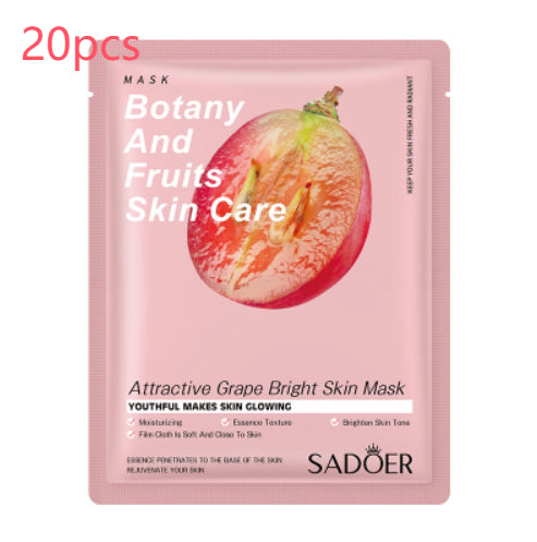 Hydrating Fruit Plant Mask - Facial Care for All Skin Types, 25g