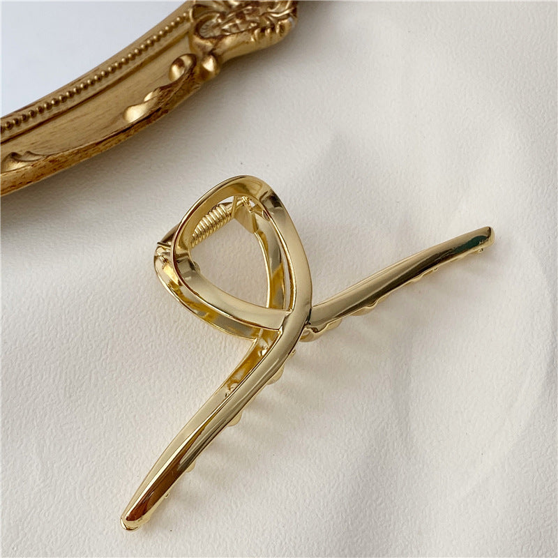 Textured Hair Accessory Chain Grip - Personalized Alloy Hairband or Hairpin