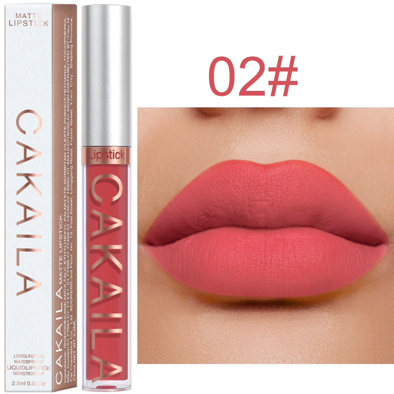 Waterproof Lip Gloss for Women Matte Lip Makeup - CJ