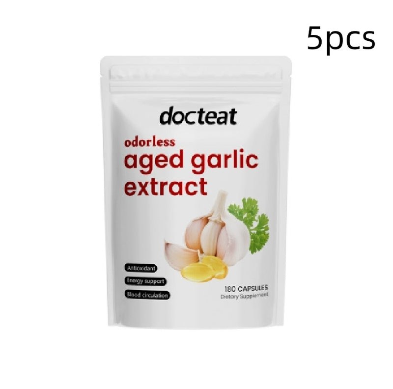 Aged Garlic Extract Immune Support Soft Capsules 180-Count
