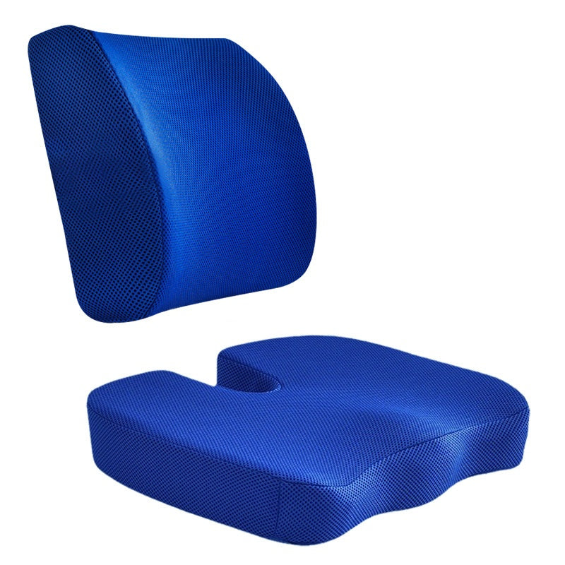 Office Seat Cushion Memory Foam Breathable Mesh & Velvet Options