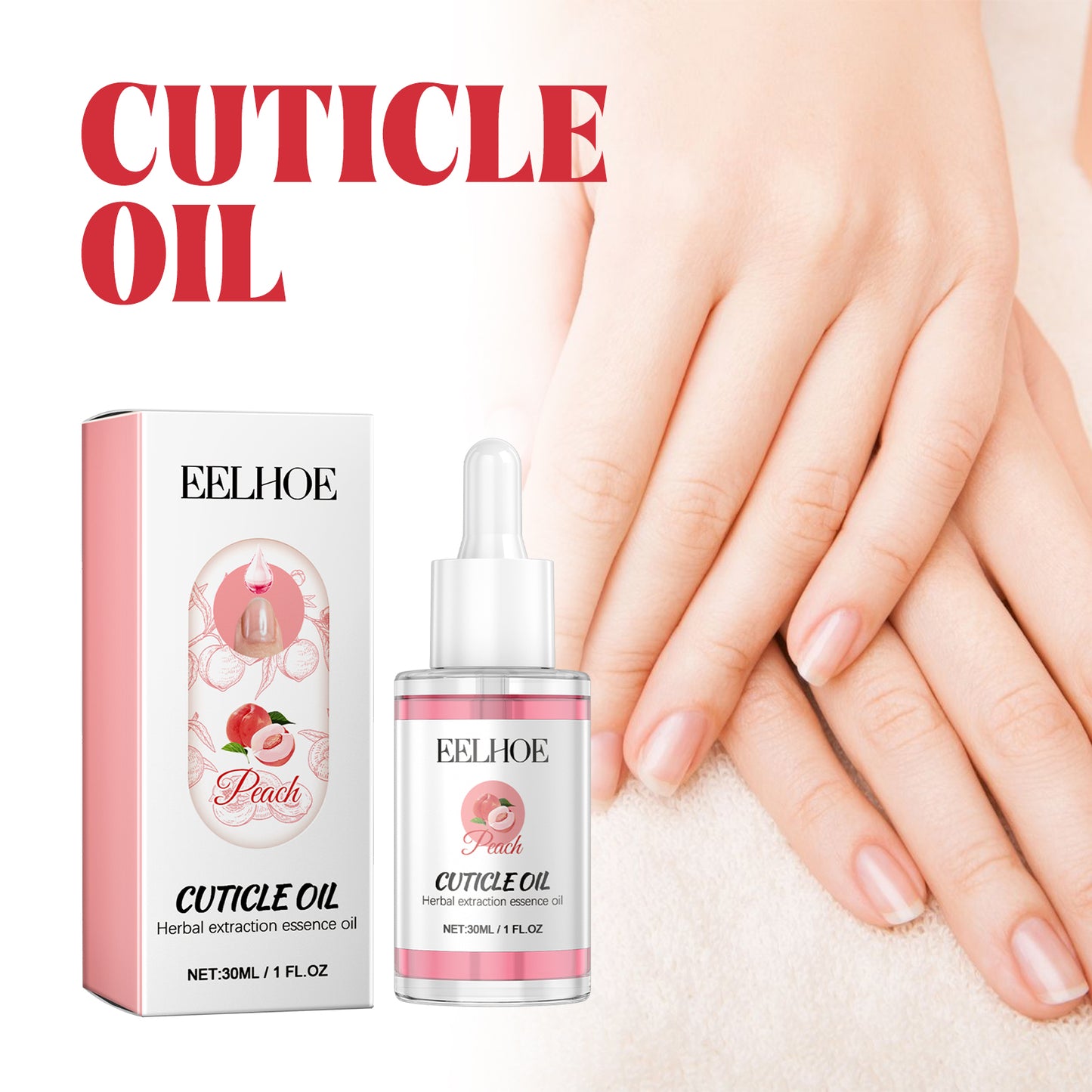 Nourishing Cuticle Oil for Dry Nails - 30ml Moisturizing Nail Treatment