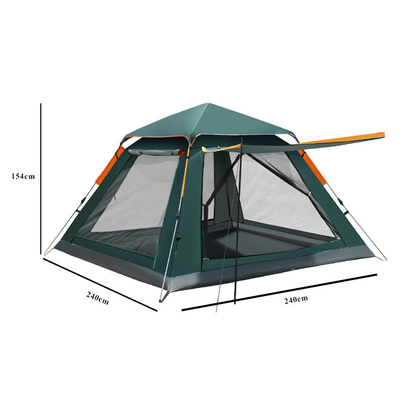 Instant Camping Tent for 2-4 People - Rainproof & Portable