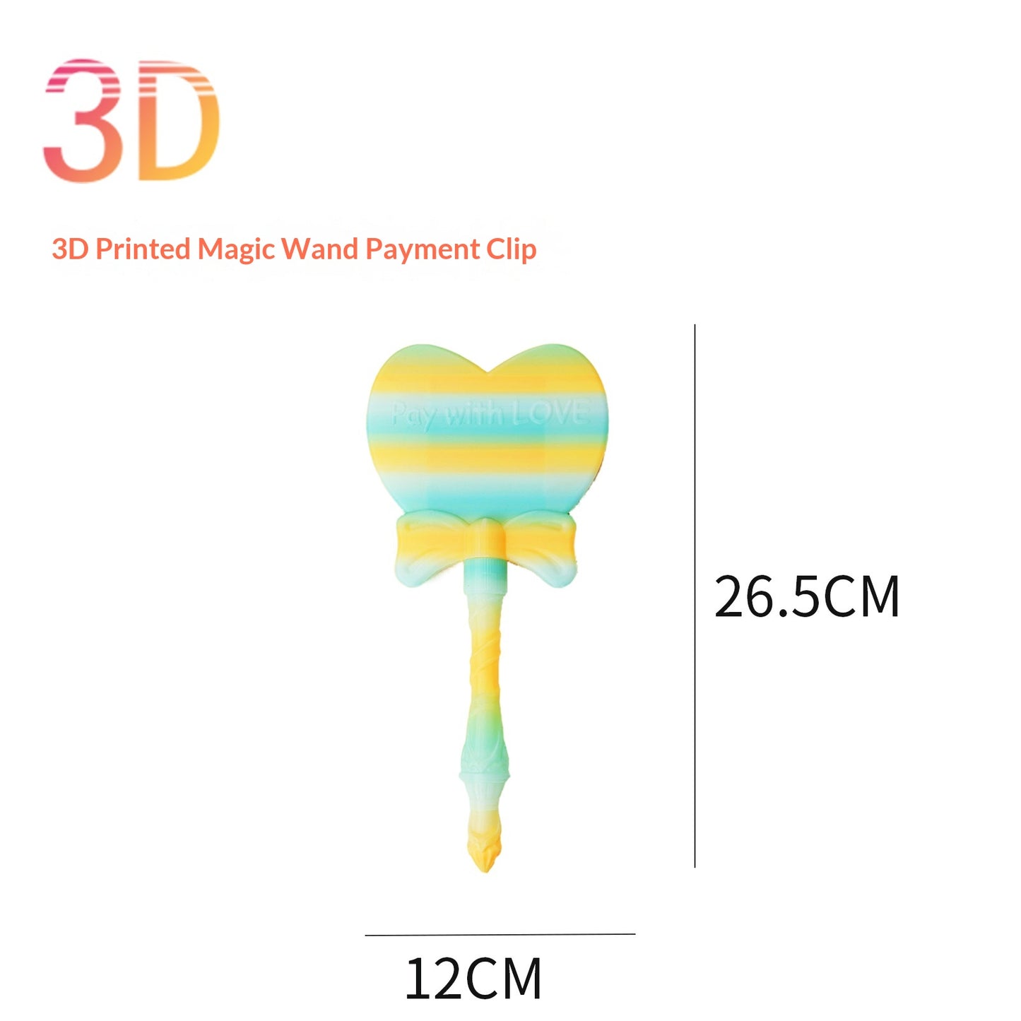 Starry Magic Wand Non-Contact Payment Card Holder - Home Office Storage