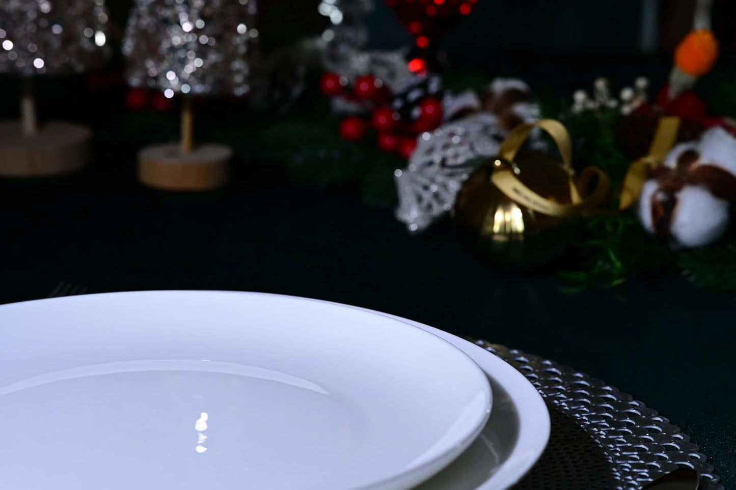 Jasmine Bone China Dinnerware Set - 16 Pieces, Service for 4