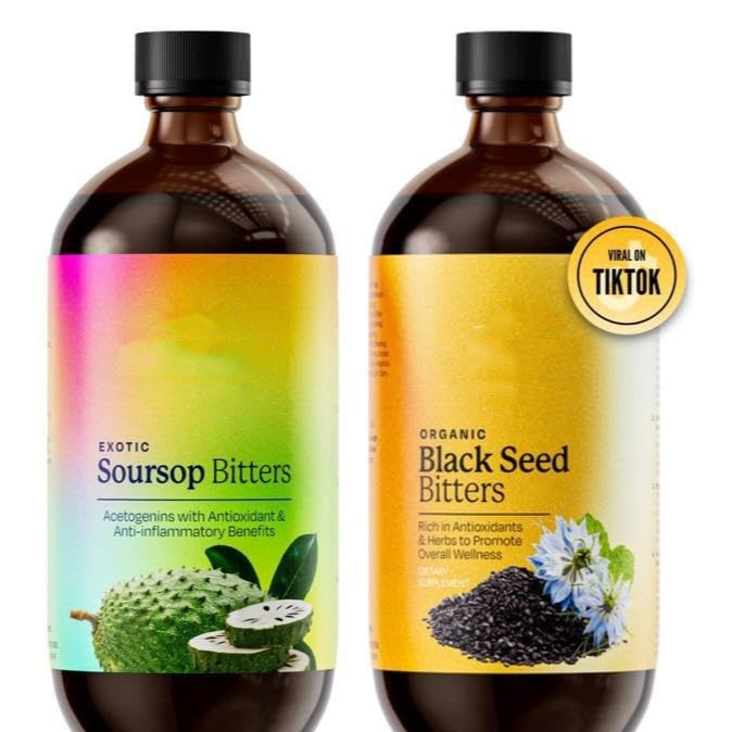 473ml Fruit Flavor Bitter Supplement - Black Seed & Annona Extracts