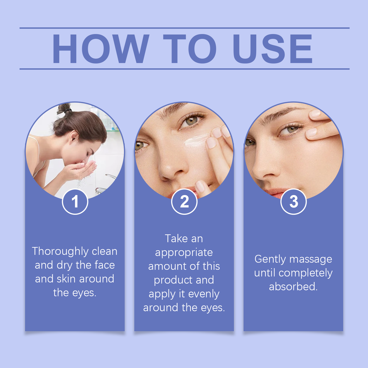 Firming Eye Cream with Retinol - Reduces Fine Lines & Dark Circles