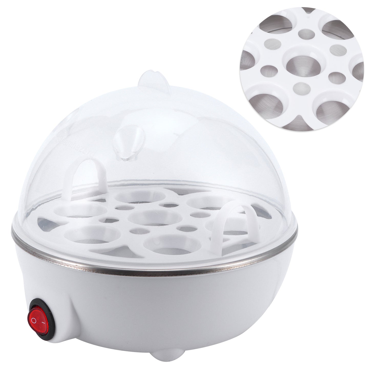 Electric Egg Cooker - Multifunctional Steamer & Poacher