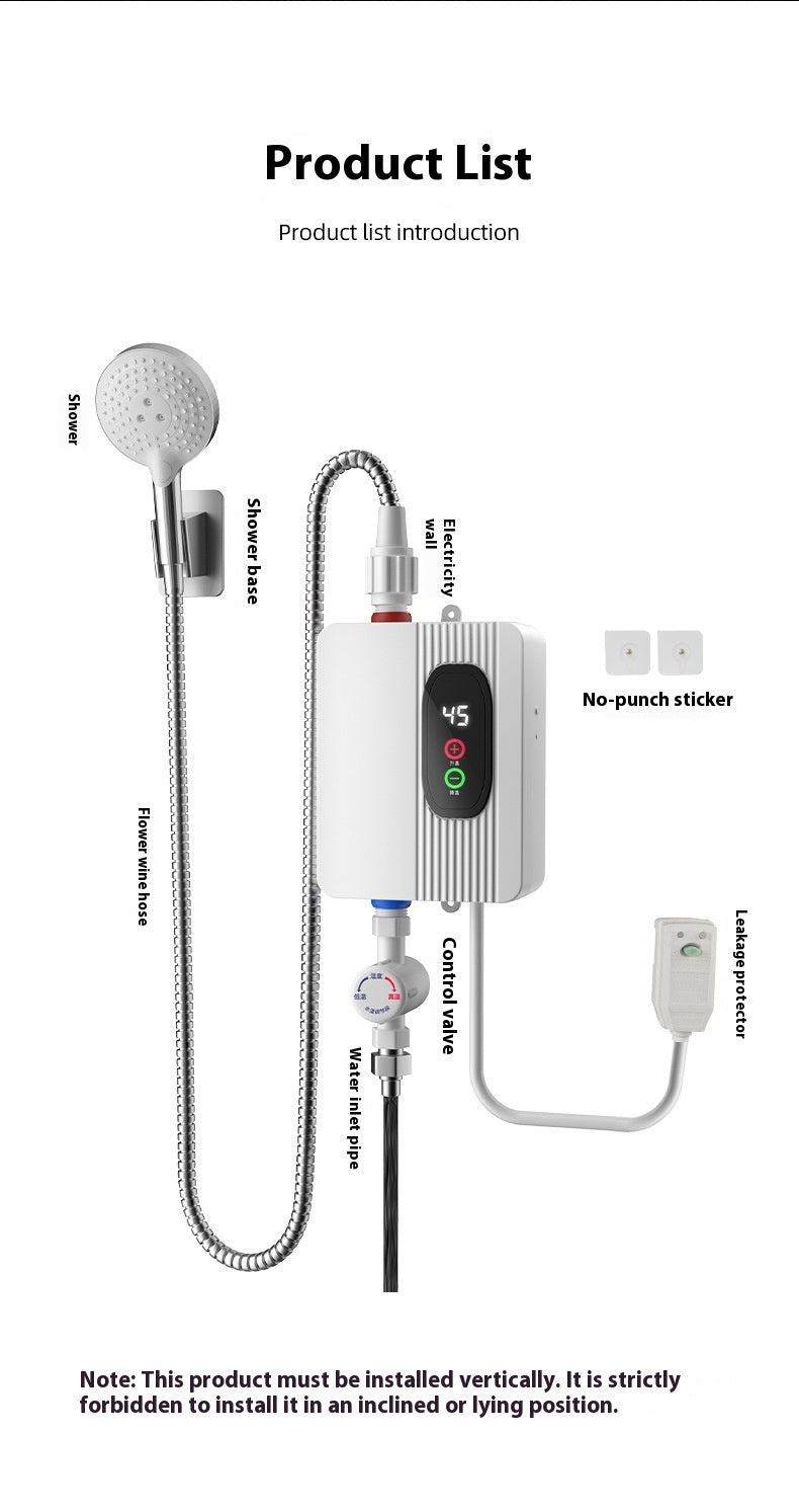 Electric Water Heater with Frequency Conversion & Constant Temperature