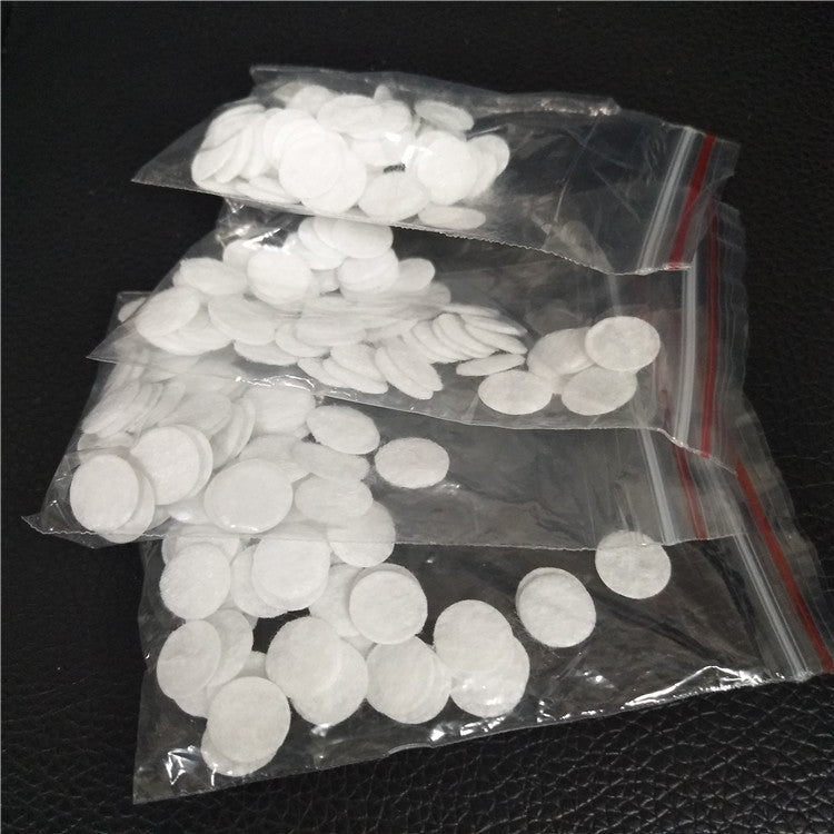 Filter Cotton - White, 1mm Thickness, Pack of 40-50 Pieces