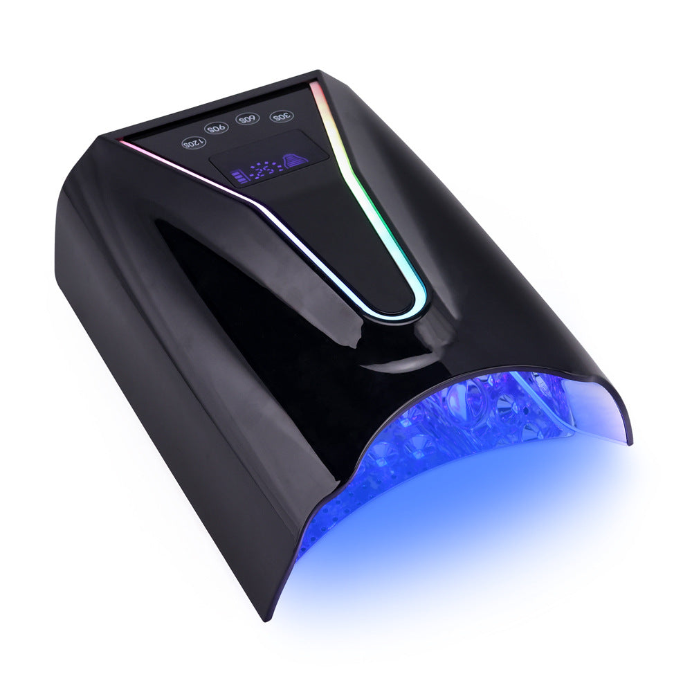 Portable Infrared Nail Phototherapy Lamp - Hand & Finger Care, 128W