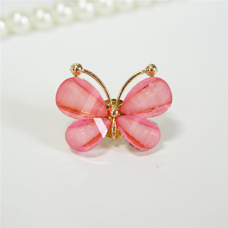 Designer Butterfly Shoe Charm Bling Rhinestone Shoe Accessory - Multiple Colors