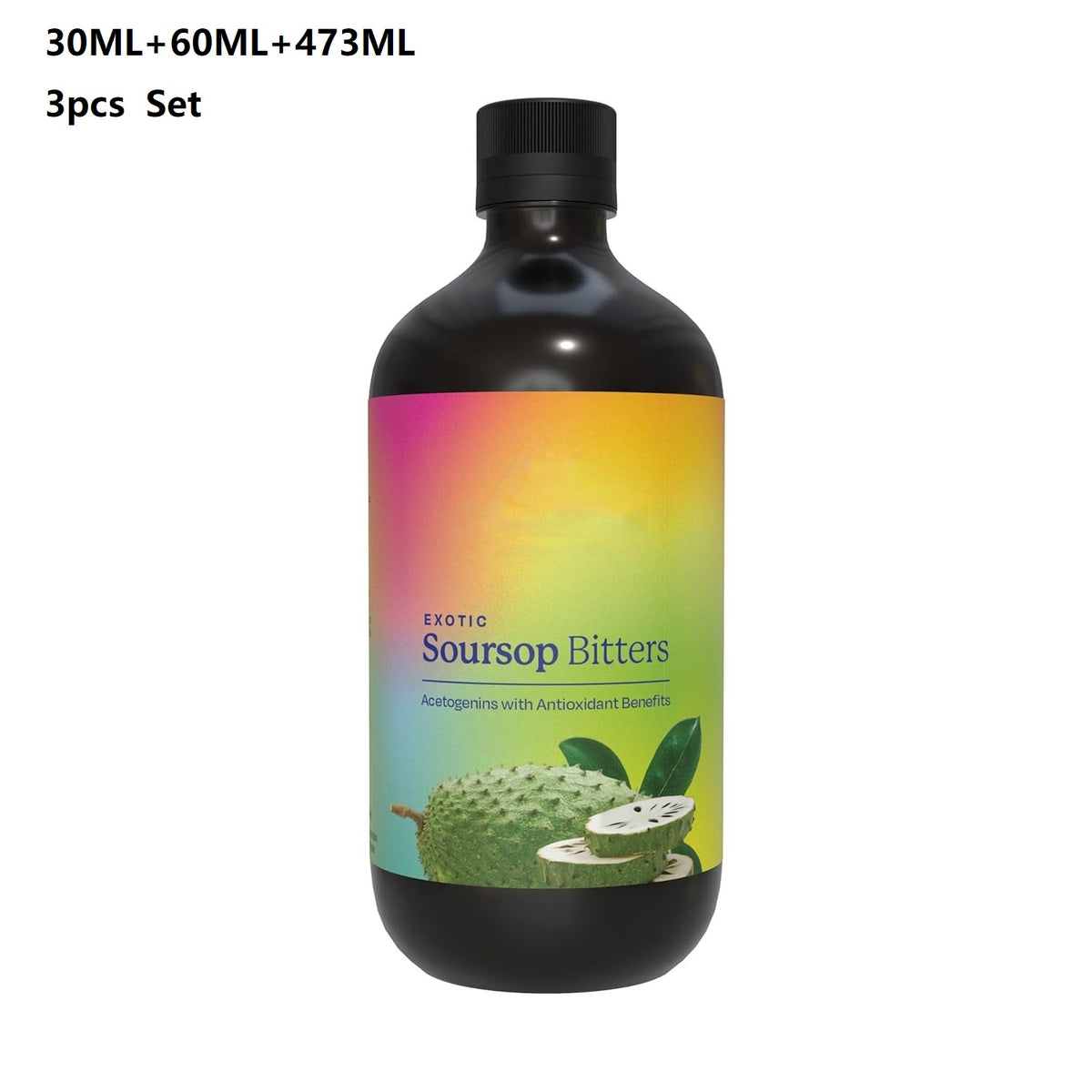 473ml Fruit Flavor Bitter Supplement - Black Seed & Annona Extracts