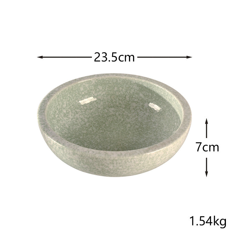 Large Porcelain Kitchen Bowl with Multiple Sizes - Household Home Storage
