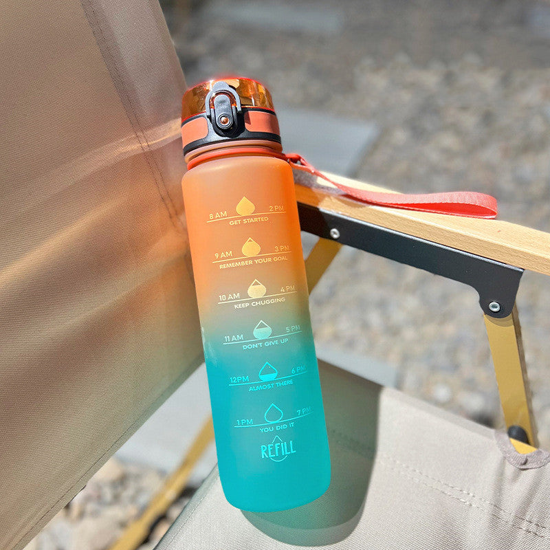 Portable Plastic Cup for Outdoor Sports and Camping - 28.5x7.5cm
