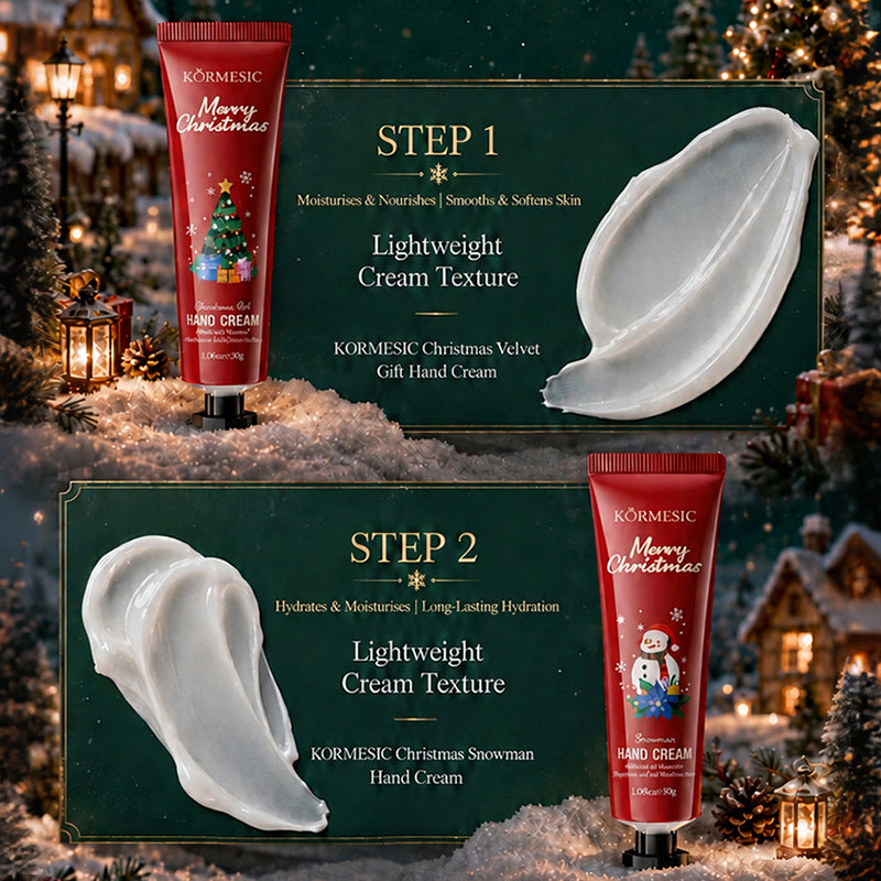 Christmas Snowy Night Fairy Tale Skincare Set - Holiday Gift for Skin Care Enthusiasts