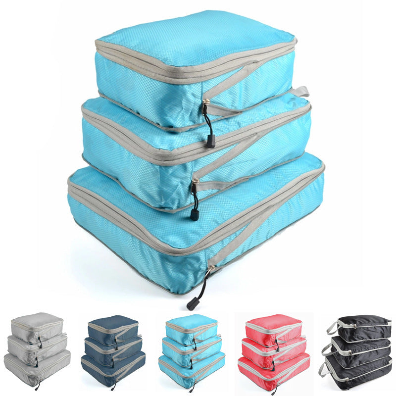 Nylon Compression Storage Bag Set Waterproof Travel Organizer