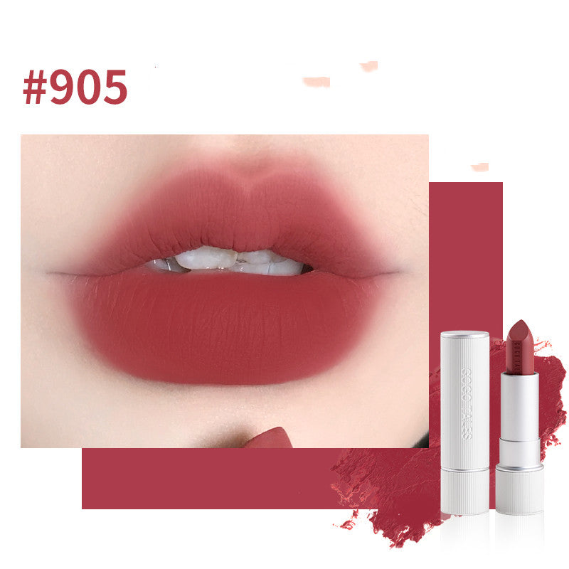 Velvet Lipstick Set - Soft Mist Caramel & Chestnut Autumn Winter Makeup