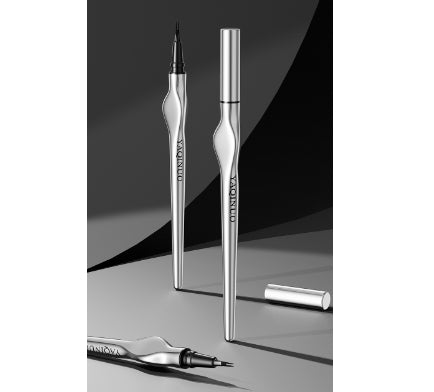 Waterproof Eyebrow Pencil with Dual-Fork Tip - Sweat-proof, Long-lasting Makeup Tool