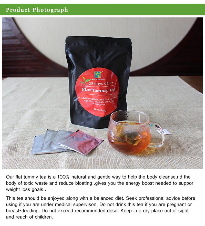 28 Days Slimming Tea - Flat Belly Herbal Blend