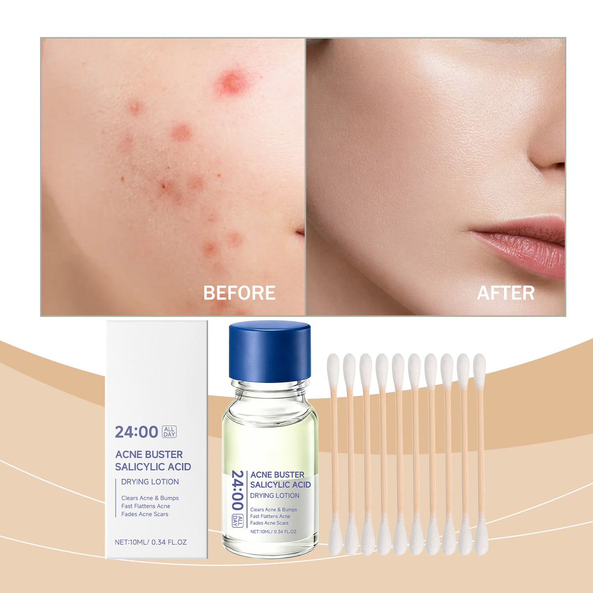 Moisturizing Body Lotion Set - Clear and Soft Hydrating Skin Care