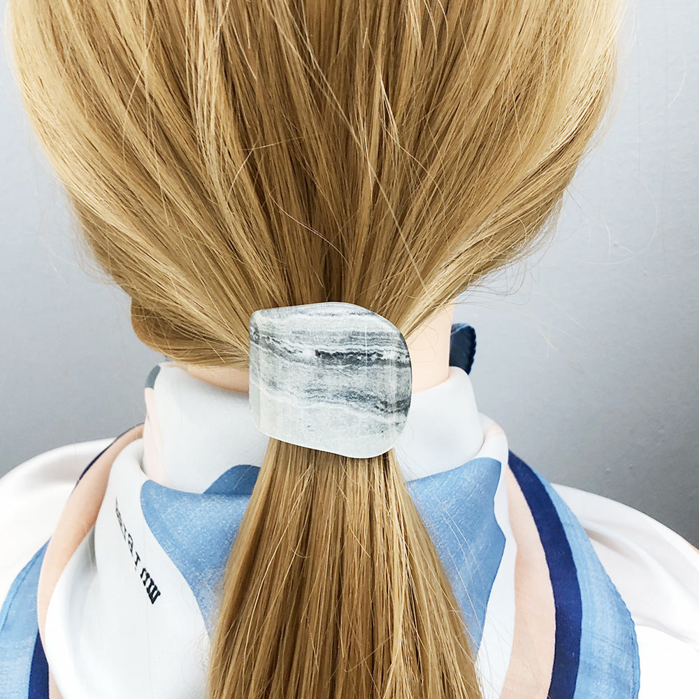 Wheat Casual Ponytail Hairpin U-Shaped Resin
